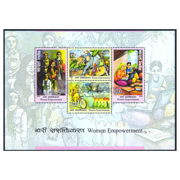 INDIA M/S - WOMEN EMPOWERMENT 2015 v4 MNH