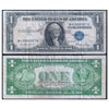 AMERICA 1 DOLLAR SILVER CERTIFICATE 1935 P-416D2e USED GRADE