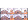 AKSHADGHAN TEMPLE, NEW DELHI 2016 BLOCK OF 4 MNH
