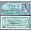 CANADA 1 DOLLAR 1954 P-75b USED GRADE
