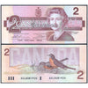 CANADA 2 DOLLARS 1986 P-94b XF+ GRADE