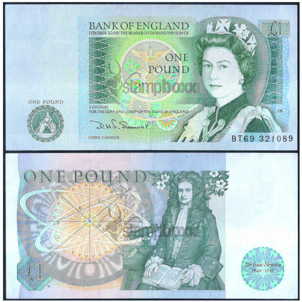 ENGLAND 1 POUND 1978 P-377 USED GRADE