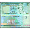 FIJI 2 DOLLARS 1995 P-96b XF GRADE