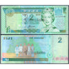 FIJI 2 DOLLARS 1995 P-96b XF GRADE