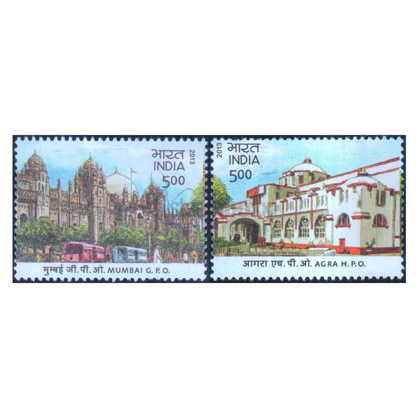 HERITAGE BUILDINGS 2v 2013 MNH