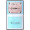 ITALY - MILITARY ISSUE 1 LIRA 1943 P-M10 USED GRADE