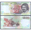 ITALY 100000 LIRE 1994 P-117 USED GRADE