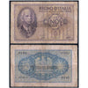 ITALY 5 LIRE 1940-44 P-28 USED GRADE SERIAL 5855