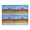 SINGAPORE - INDIA JOINT ISSUE - RASHTRAPATI BHAVAN 2015 BLOCK OF 4 MNH