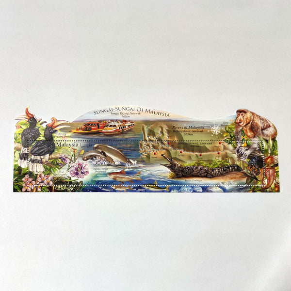 MALAYSIA v1 RIVERS SS 2018 MNH