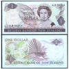 NEW ZEALAND 1 DOLLAR 1981-1992 P-169b aUNC GRADE