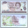 NEW ZEALAND 1 DOLLAR 1981-1992 P-169b aUNC GRADE