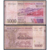 RWANDA 1000 FRANCS 1994 P-24 USED GRADE SERIAL 6424