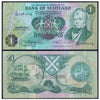 SCOTLAND 1 POUND 1975 P-111 USED GRADE