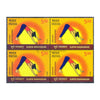 SURYA NAMASKAR - PARVATASANA 2016 BLOCK OF 4 MNH