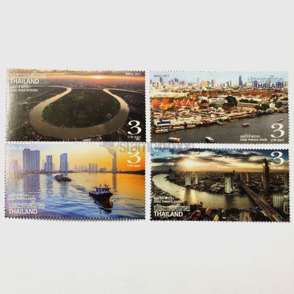 THAILAND 4V RIVERS OF THAILAND 2017 MNH