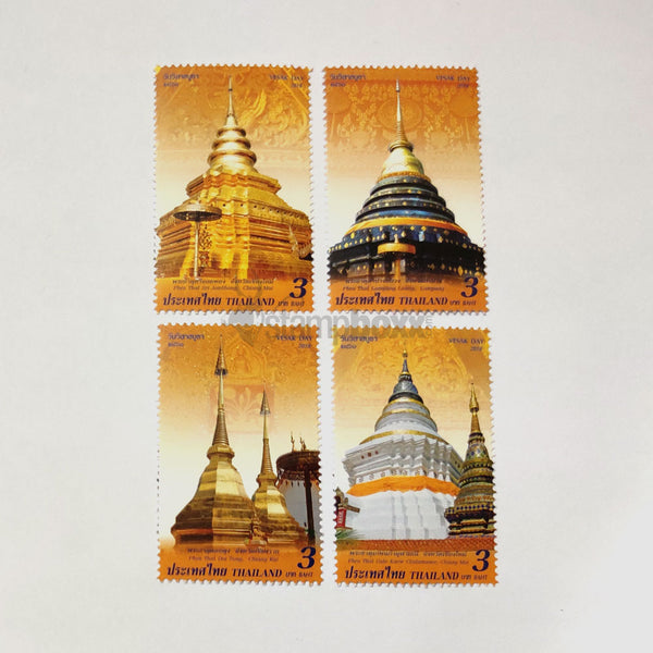 THAILAND 4v VISAKHAPUJA DAY 2018 MNH