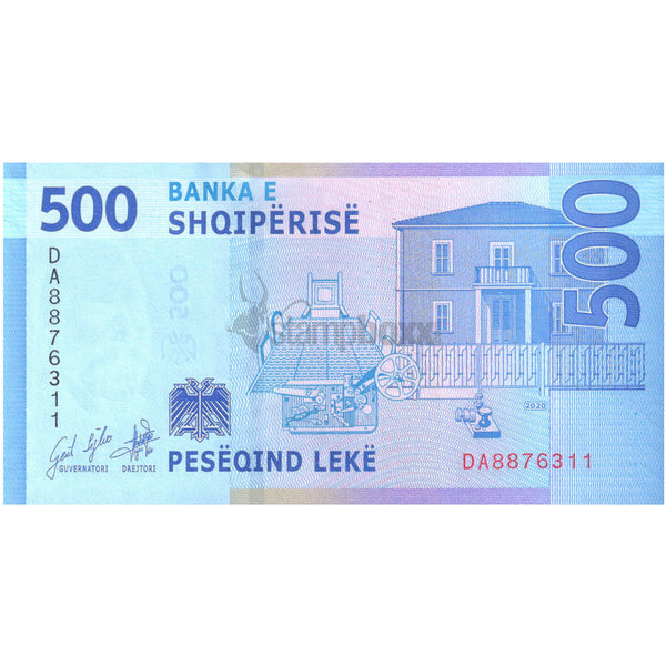 ALBANIA 500 LEKE 2020 P-77 UNC