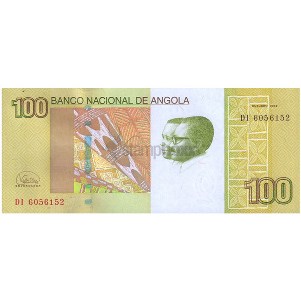 ANGOLA 100 KWANZAS 2012 P-153b UNC