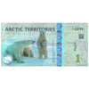 ARCTIC TERRITORIES 1½ POLAR DOLLAR UNC - PRIVATE ISSUE