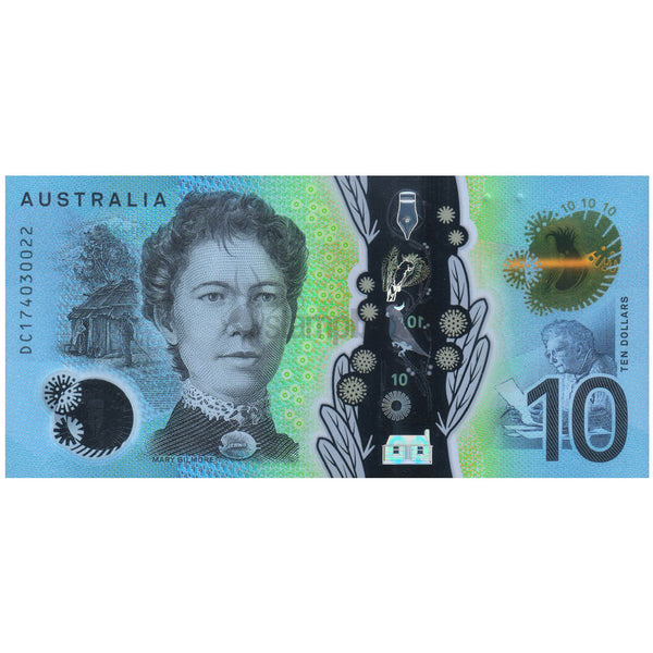 AUSTRALIA 10 DOLLARS 2017 P-63 UNC POLYMER