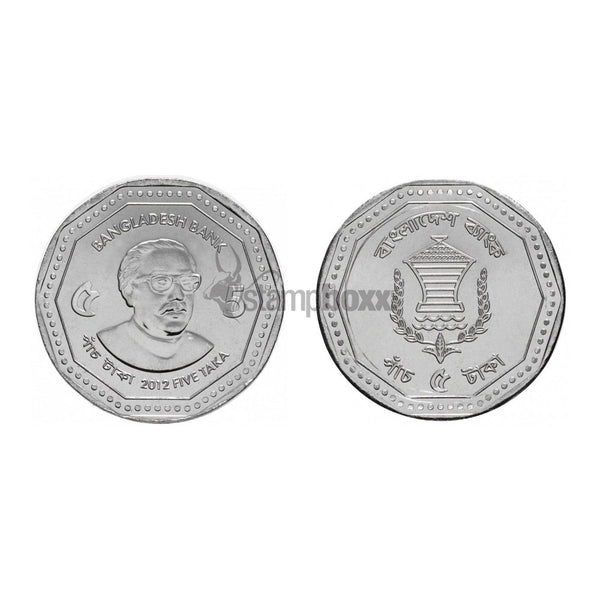 BANGLADESH 5 TAKA 2012 UNC