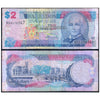 BARBADOS 2 DOLLARS 2007 P-66 USED