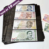 Indian Made - Black - Banknote Album Refill4-Divider