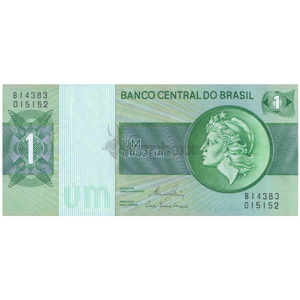 BRAZIL 1 CRUZEIRO 1980 P-191Ac UNC