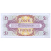 BRITISH ARMED FORCES 1 POUND 1962 P-M36 UNC