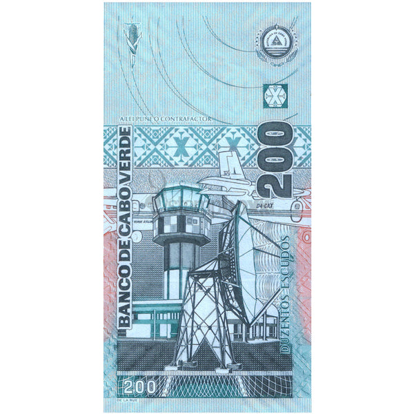 CABO VERDE 200 ESCUDOS 2005 P-68 UNC