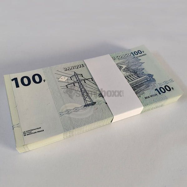 CONGO 100 FRANCS 2013 UNC BUNDLE