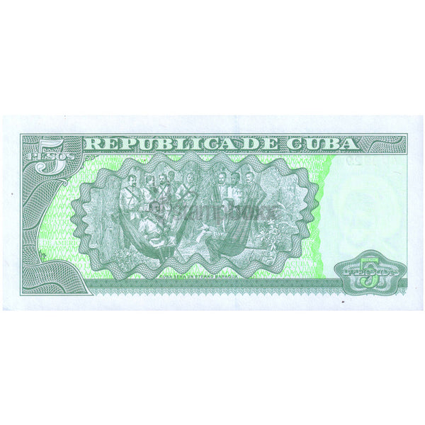 CUBA 5 PESOS 2011 P-116l UNC