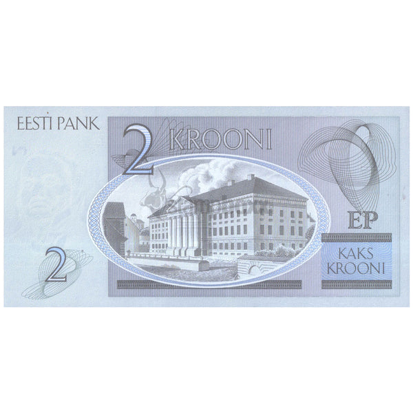 ESTONIA 2 KROONI 2007 P-85b UNC