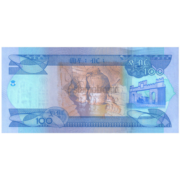 ETHIOPIA 100 BIRR 2023 P-57 UNC