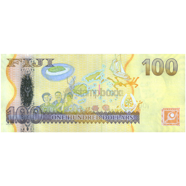 FIJI 100 DOLLARS 2007 P-114 UNC