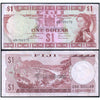 FIJI 1 DOLLAR 1974 P-71a USED GRADE