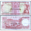 FIJI 1 DOLLAR 1974 P-71b USED GRADE