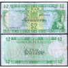 FIJI 2 DOLLARS 1974 P-72c USED GRADE