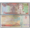 FIJI 5 DOLLARS 1998 P-101a USED