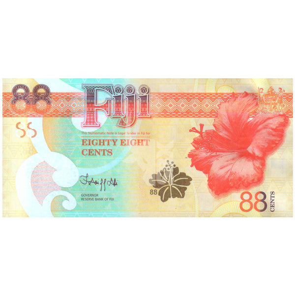 FIJI 88 CENTS 2022 P-W123 UNC - COMMEMORATIVE