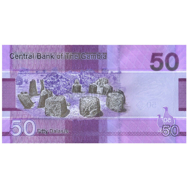 GAMBIA 50 DALASIS 2019 P-40 UNC