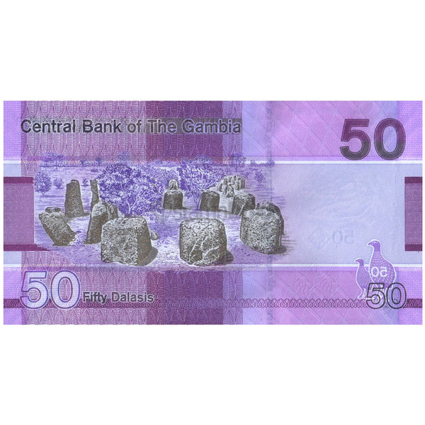 GAMBIA 50 DALASIS 2023 P-40 UNC