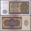 GERMAN DEM. REP. 20 DEUTCHE MARK 1948 P-13b USED