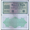 GERMANY - REICHSBANK 1000 MARK 1922 P-76 XF GRADE