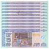 GUATEMALA 5 QUETZALE 2024 P-122A UNC x10Pcs