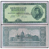 HUNGARY 100000000000000 PENGO 1946 P-130 XF GRADE