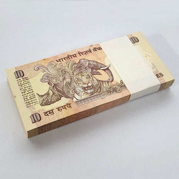 INDIA 10 RUPEES 2011 P-95x UNC BUNDLE