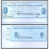 ITALY 6 DIFFERENT CHEQUES XF GRADE