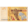 IVORY COAST - WEST AFRICAN STATES 500 FRANCS CFA 2019 P-119A UNC
